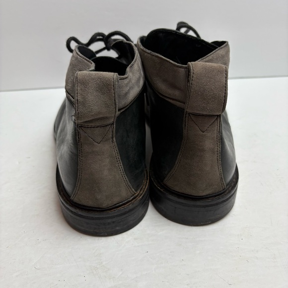 Cole Haan Williams Black Gray Chukka Boots Lace-up Leather Men’s 12 C20917 main image 9